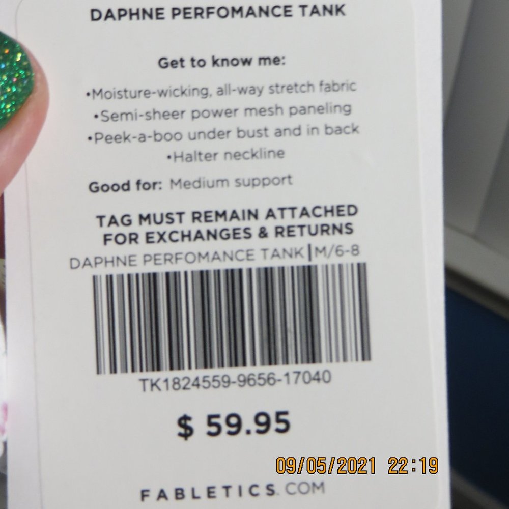 Fabletics Daphne Performance Tank - Picture 7 of 9